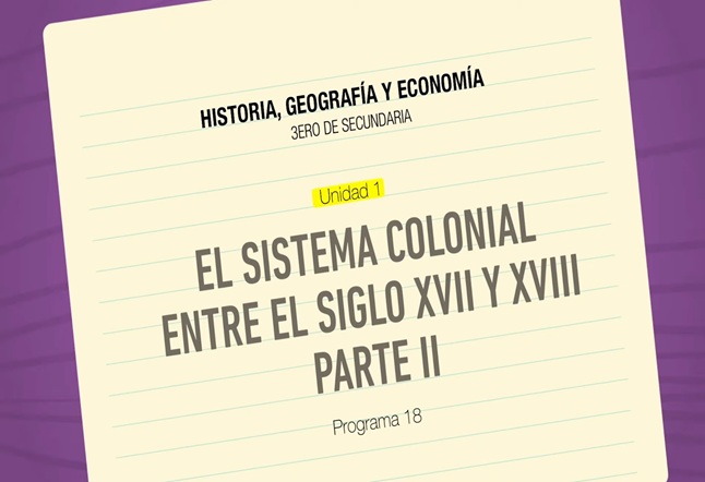 Capítulo N° 18 - El Sistema Colonial